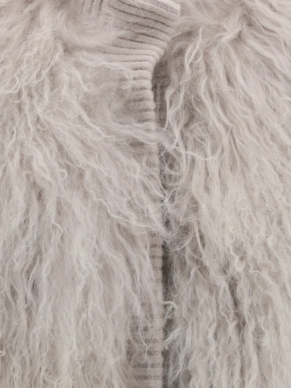 SWORD 6.6.44 40 wool and fur vest