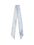 ALEXANDER MCQUEEN OS skull ribbon scarf 