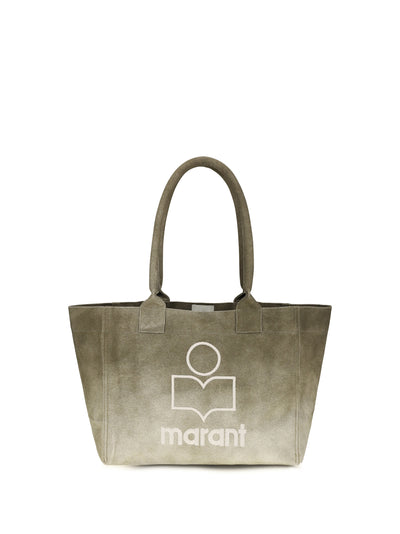ISABEL MARANT OS yenky logo tote bag