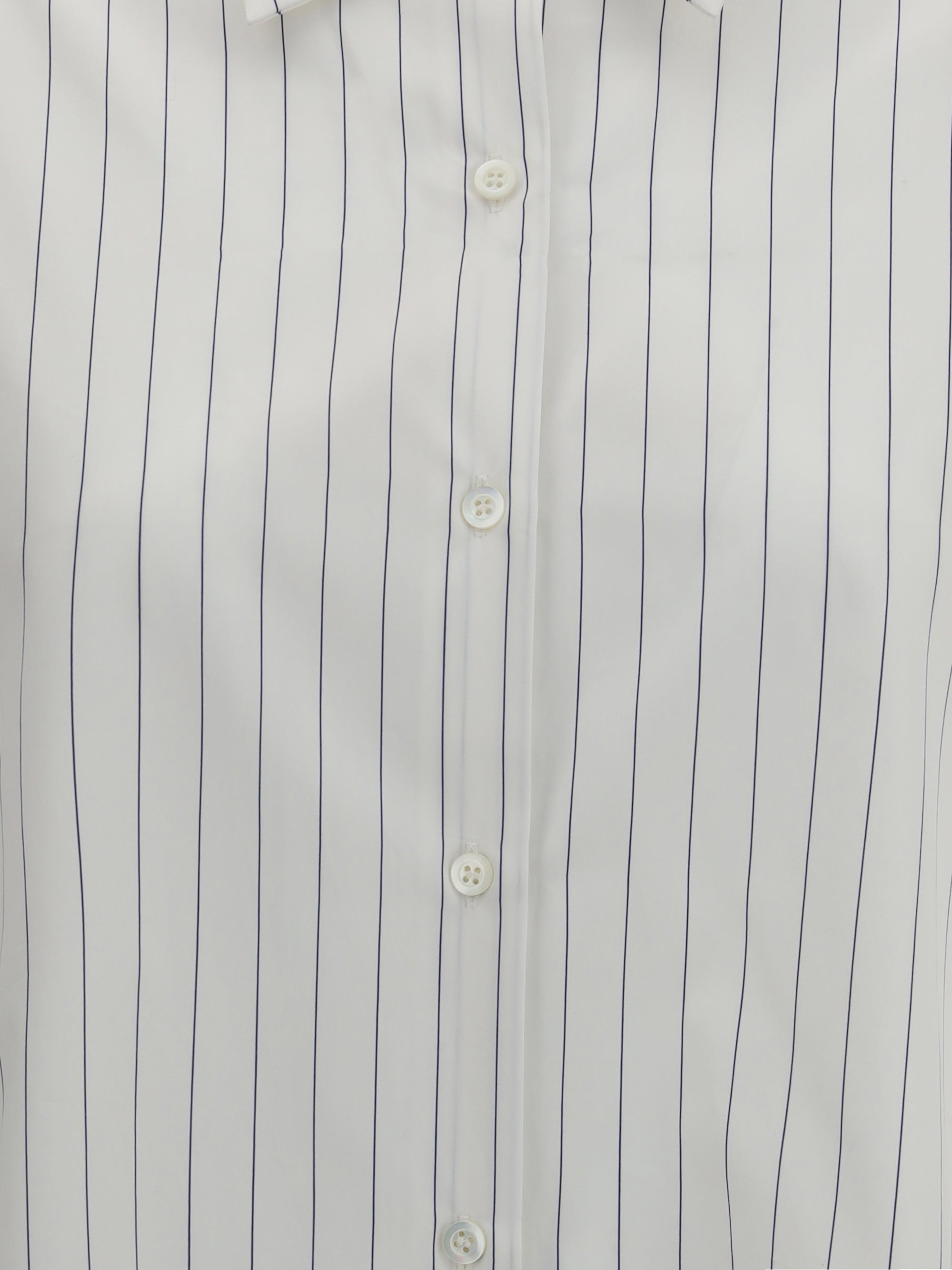 DRIES VAN NOTEN M oversized striped shirt