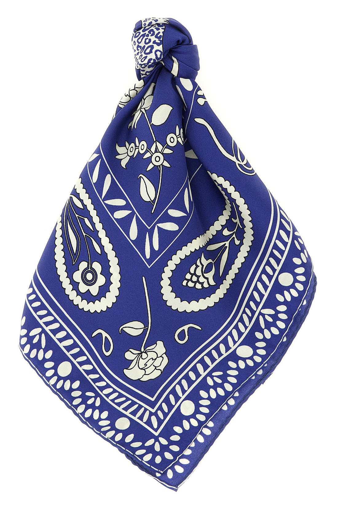 ALBERTO BIANI OS patterned silk scarf
