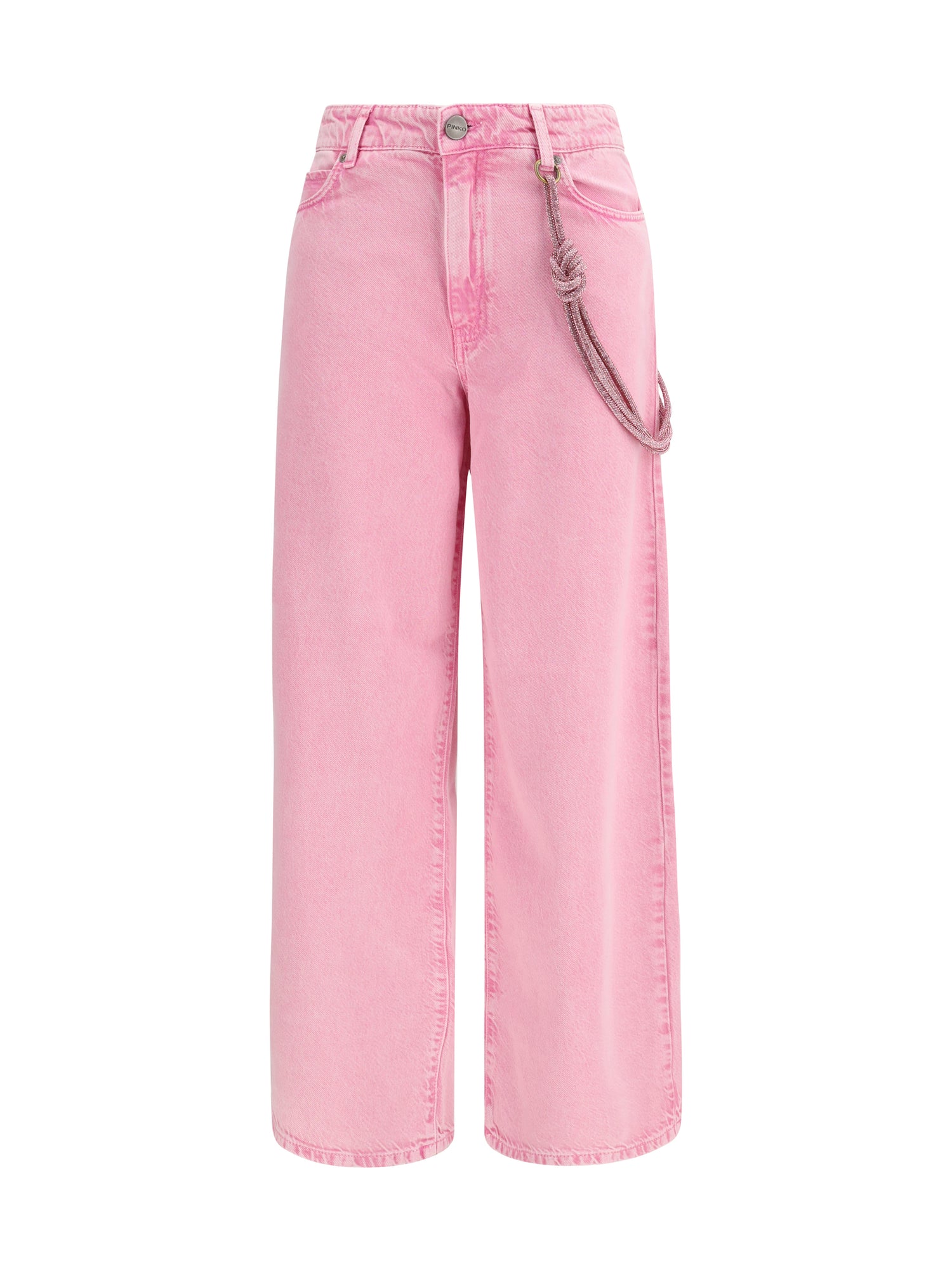 PINKO 25 lauryn jeans with jeweled cord