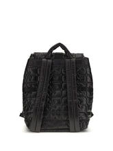 GANNI OS quilted backpack