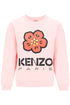 bokè flower crew-neck sweatshirt