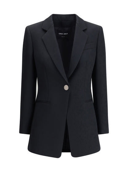 GIORGIO ARMANI 42 single-breasted blazer