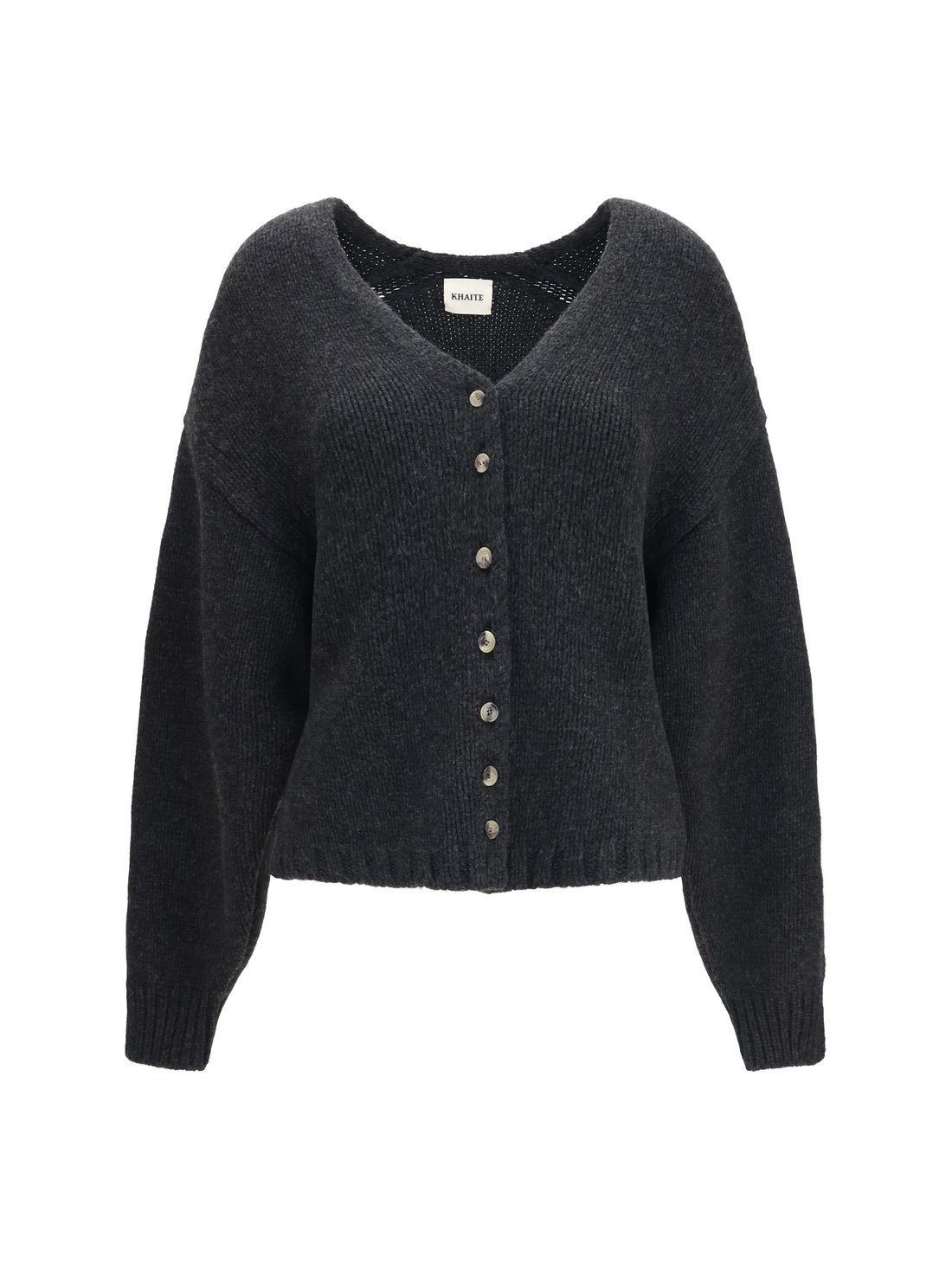 KHAITE M axel v-neck cardigan