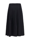 origami midi skirt