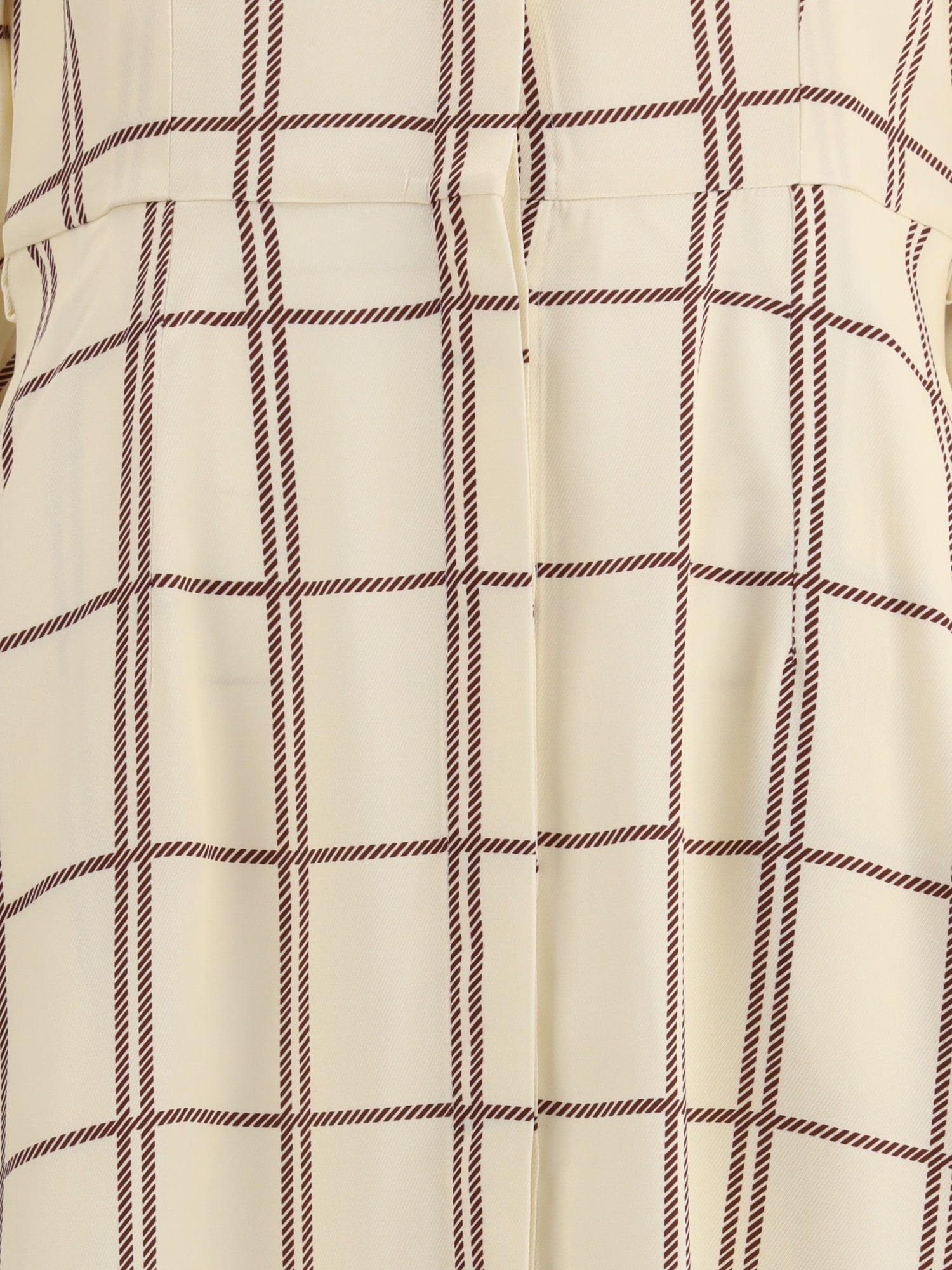 CRIDA MILANO 0 checked midi dress