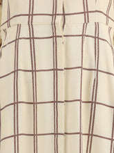 CRIDA MILANO 0 checked midi dress