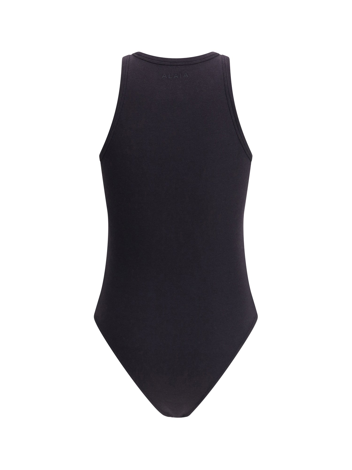 ALAIA 38 halter ribbed bodysuit