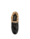 nora padded leather sabots