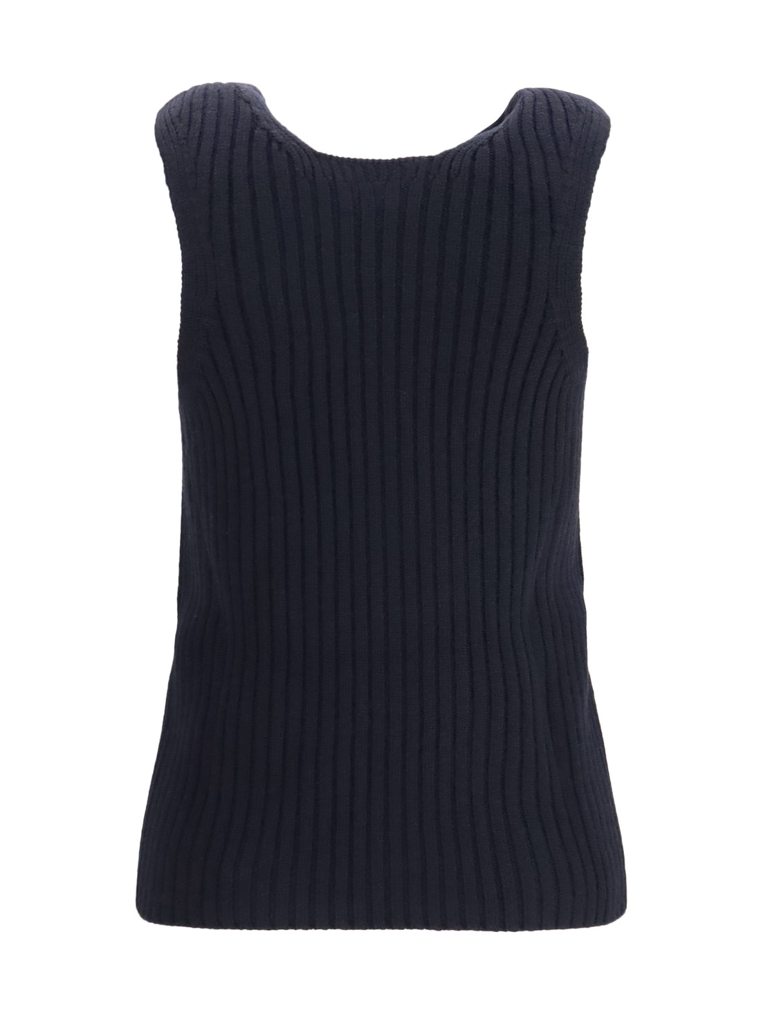 BOTTEGA VENETA M merino wool ribbed tank top