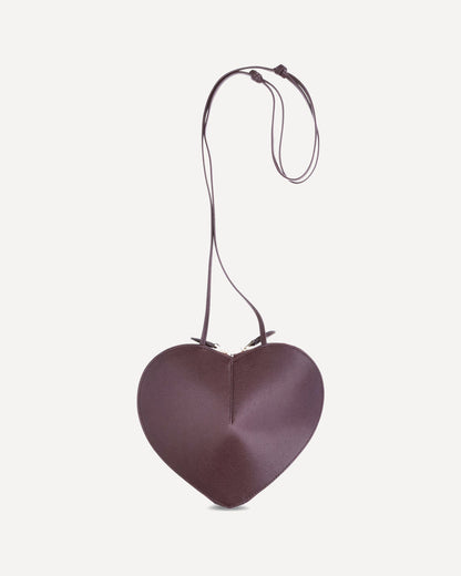 coeur bimaterial shoulder bag