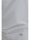 asymmetric draped stretch cotton top