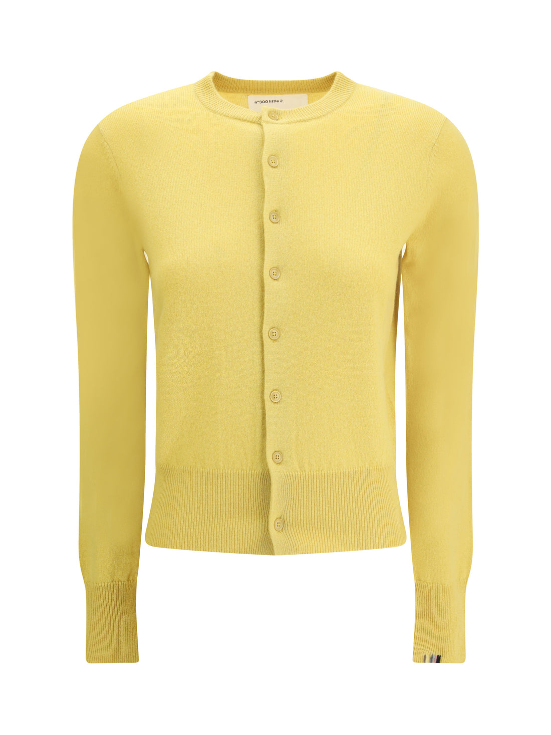 EXTREME CASHMERE OS classic cashmere crew-neck cardigan n°300 little 2