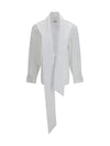 lavallière collar shirt