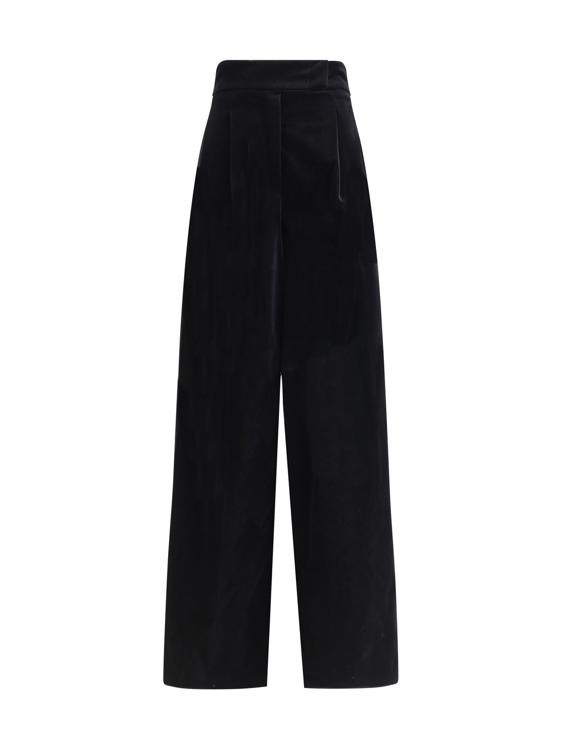 MAX MARA 38 velvet wide leg pants
