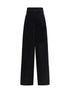 MAX MARA 38 velvet wide leg pants