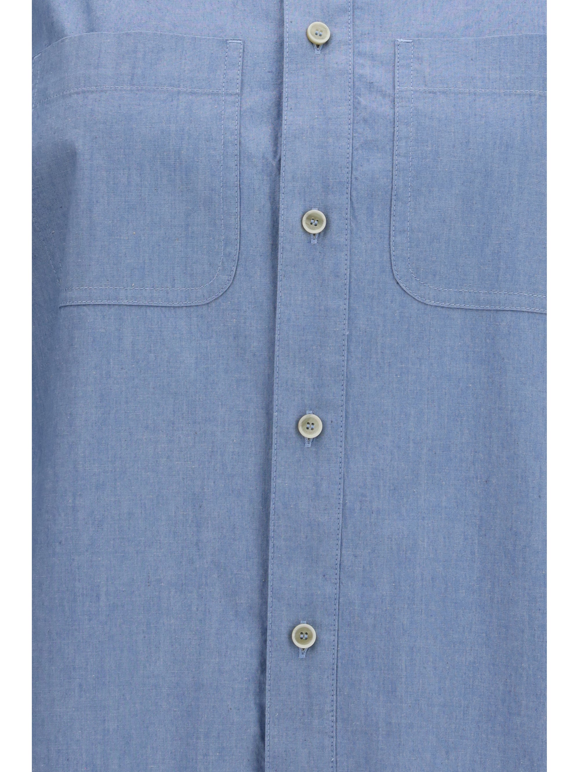 korinne cotton and silk shirt