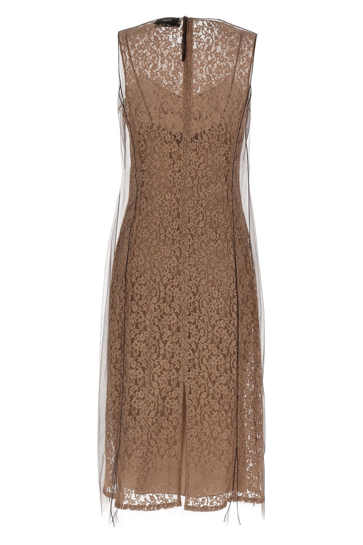floral lace midi dress