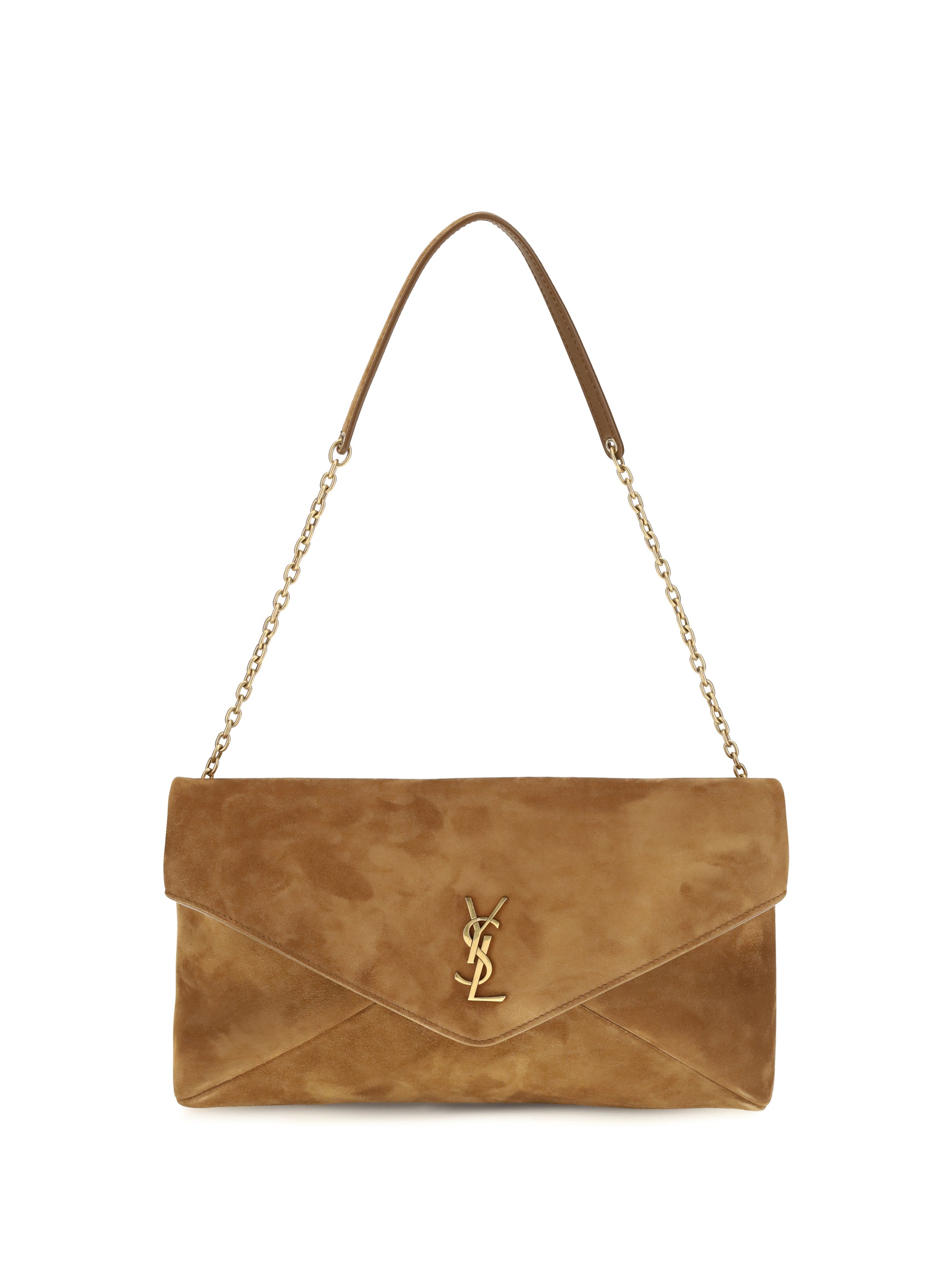 cassandre suede shoulder bag