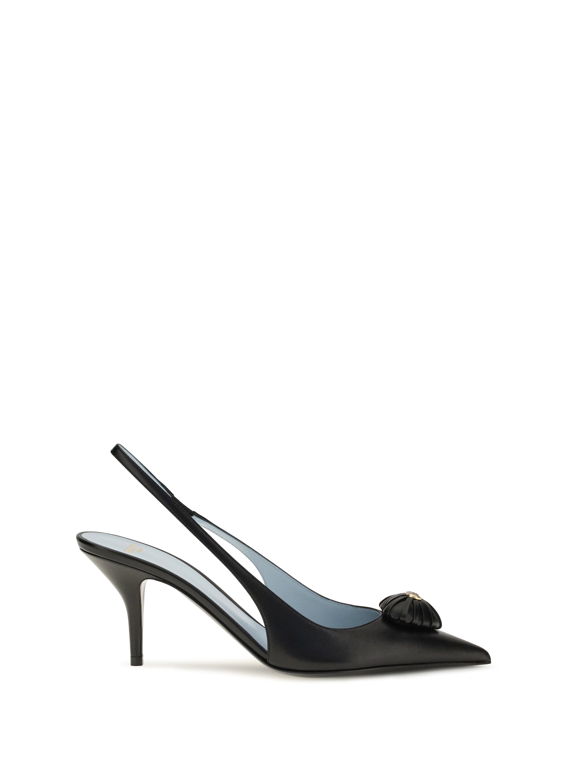 coeur royal slingback leather pumps
