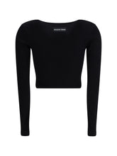 MARINE SERRE M moon logo long-sleeved top