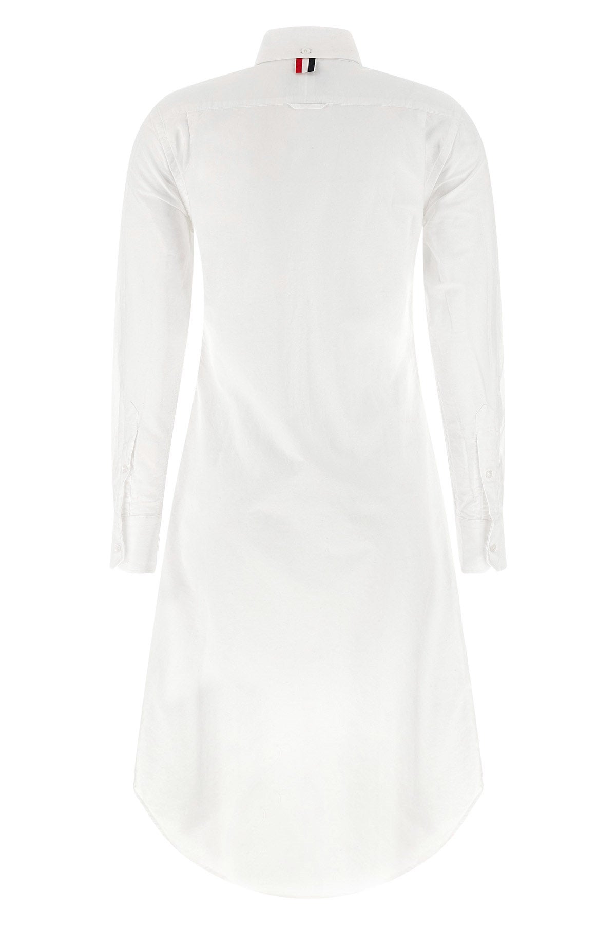 white cotton chermisier buttons closure