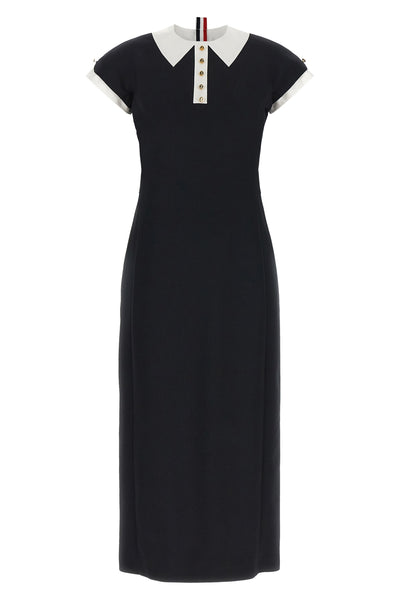 the thom browne couture sleeve polo dress redefines sartorial codes through a