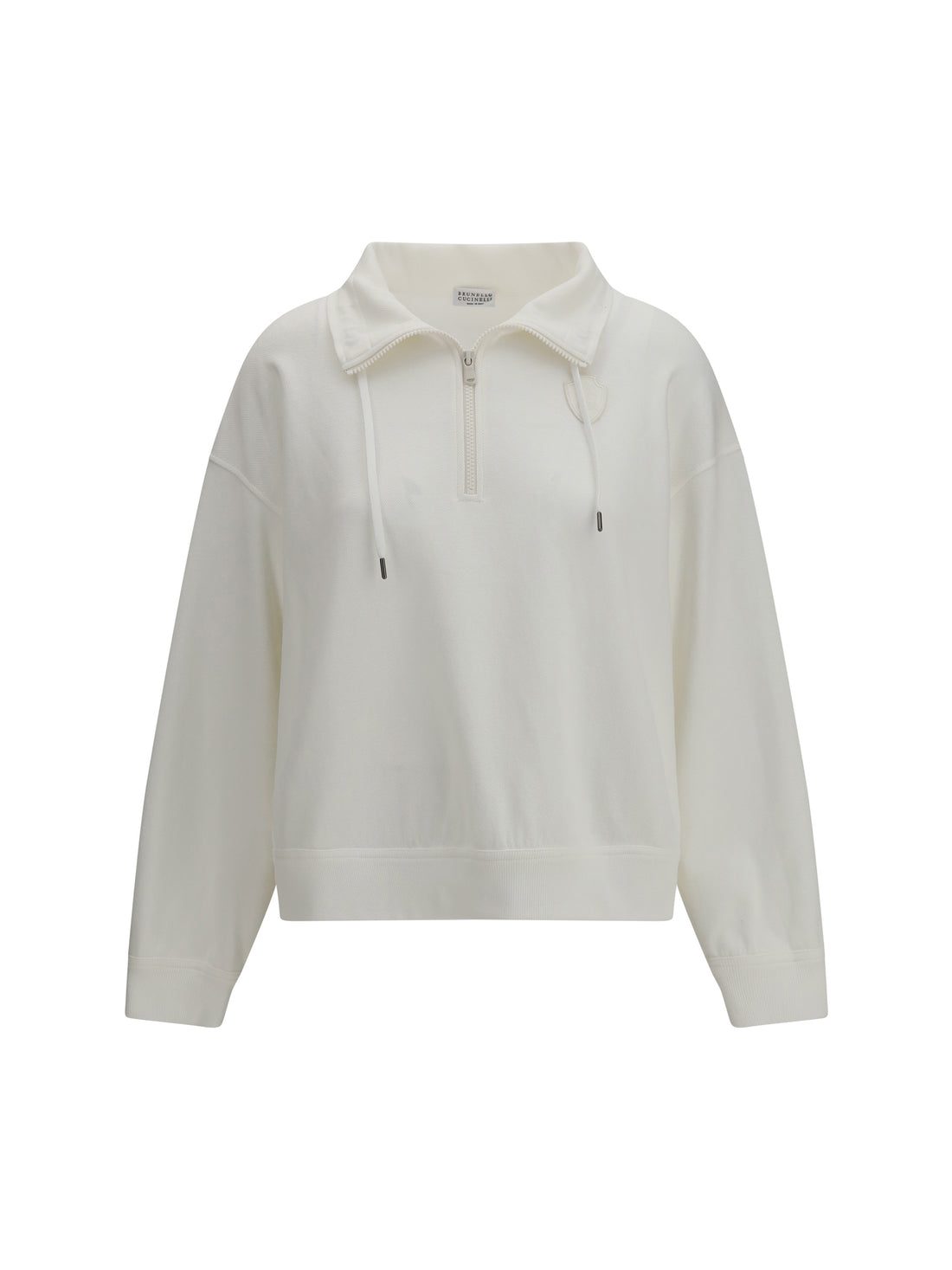 BRUNELLO CUCINELLI M sweatshirt with logo patch