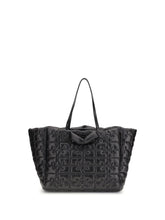 GANNI OS re-tech quilted tote