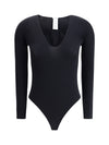 v-neck bodysuit