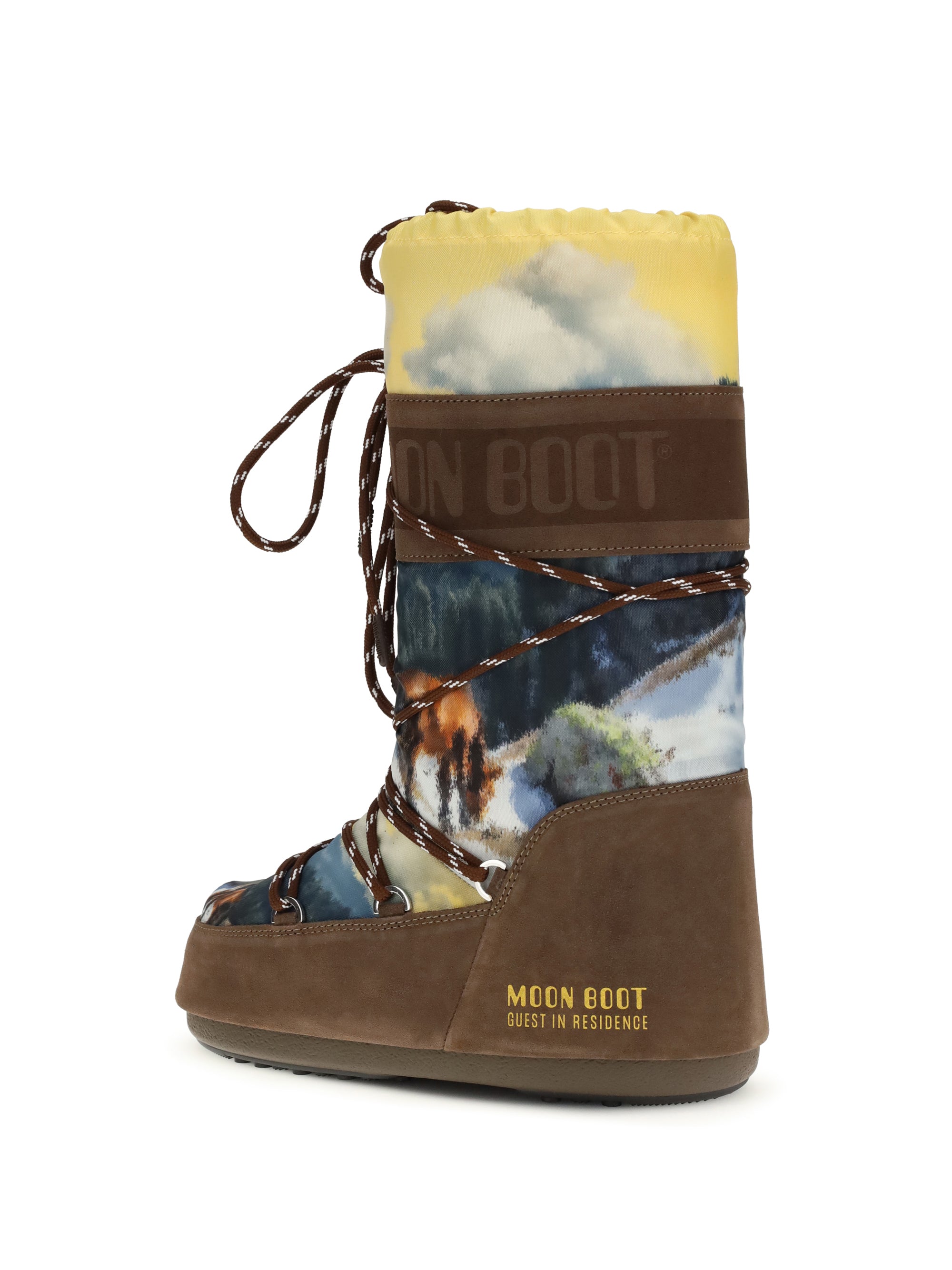 MOON BOOT 39-41 moon boot x guest in residence print boots