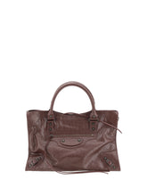 balenciaga-le-city-medium-shoulder-bag-8230582ABEK_6034-dark burgundy