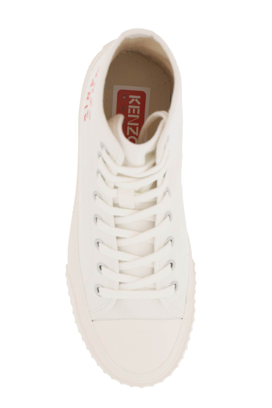 canvas high-top sneakers