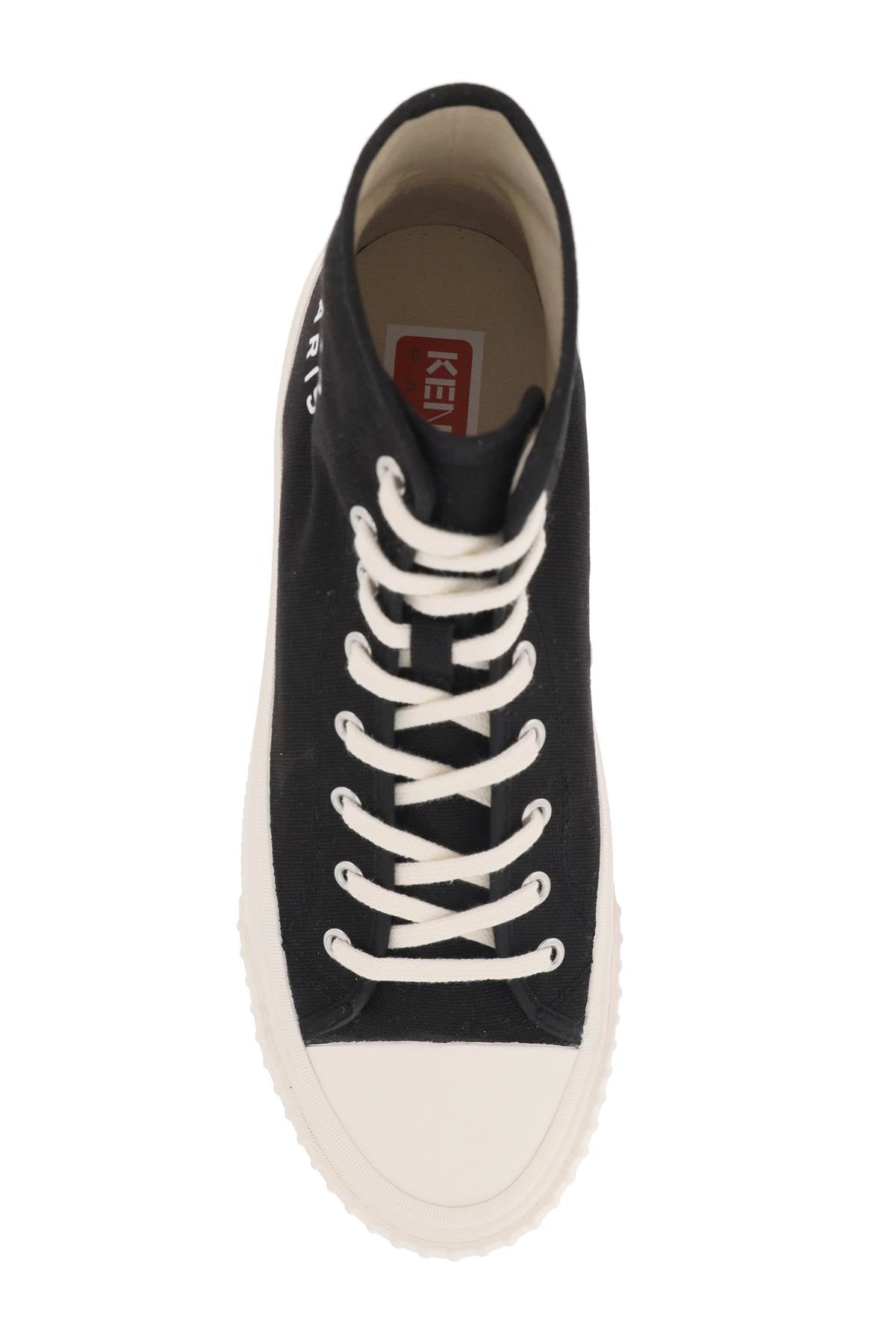 canvas high-top sneakers