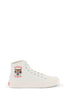 canvas high-top sneakers