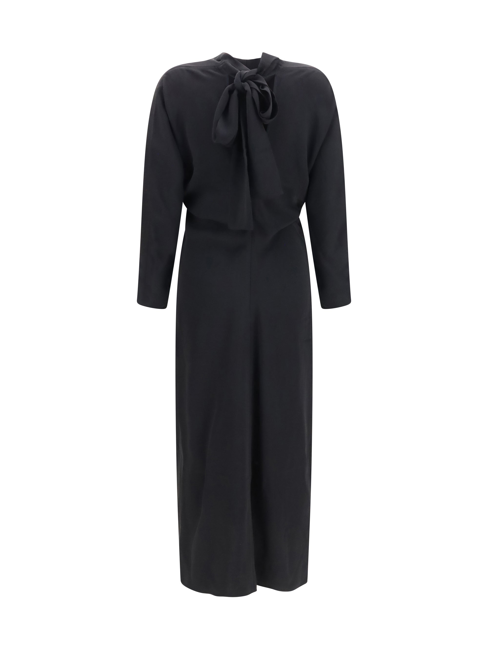 open-back bow dress