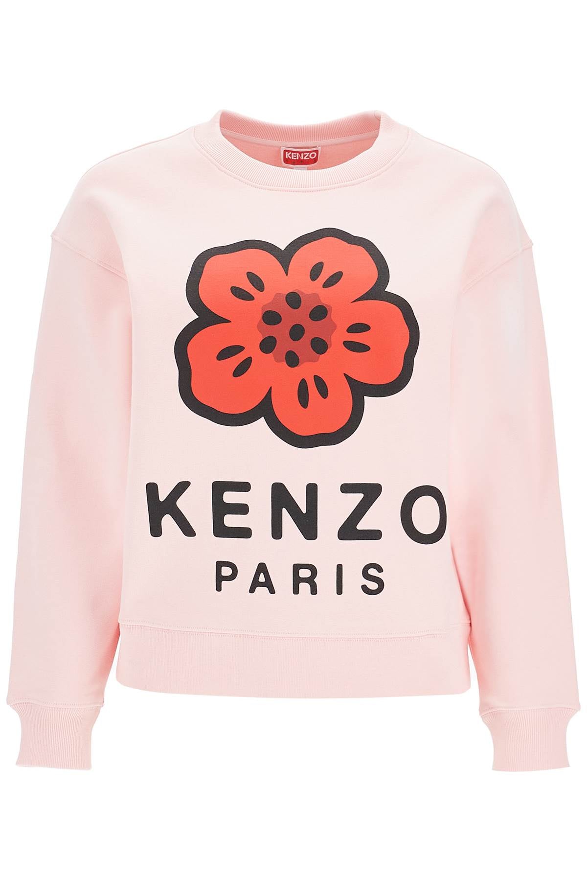 boke flower crewneck sweat