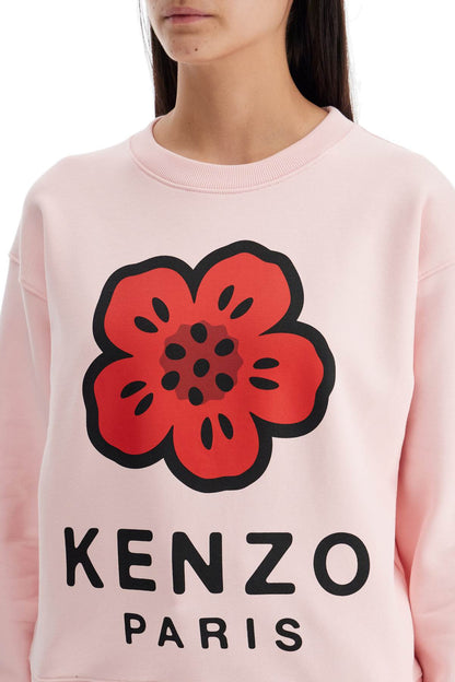 boke flower crewneck sweat