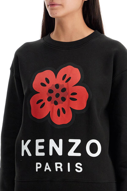 boke flower crewneck sweat