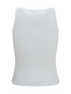 ribbed jersey tank top
