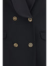 wool double breasted blazer