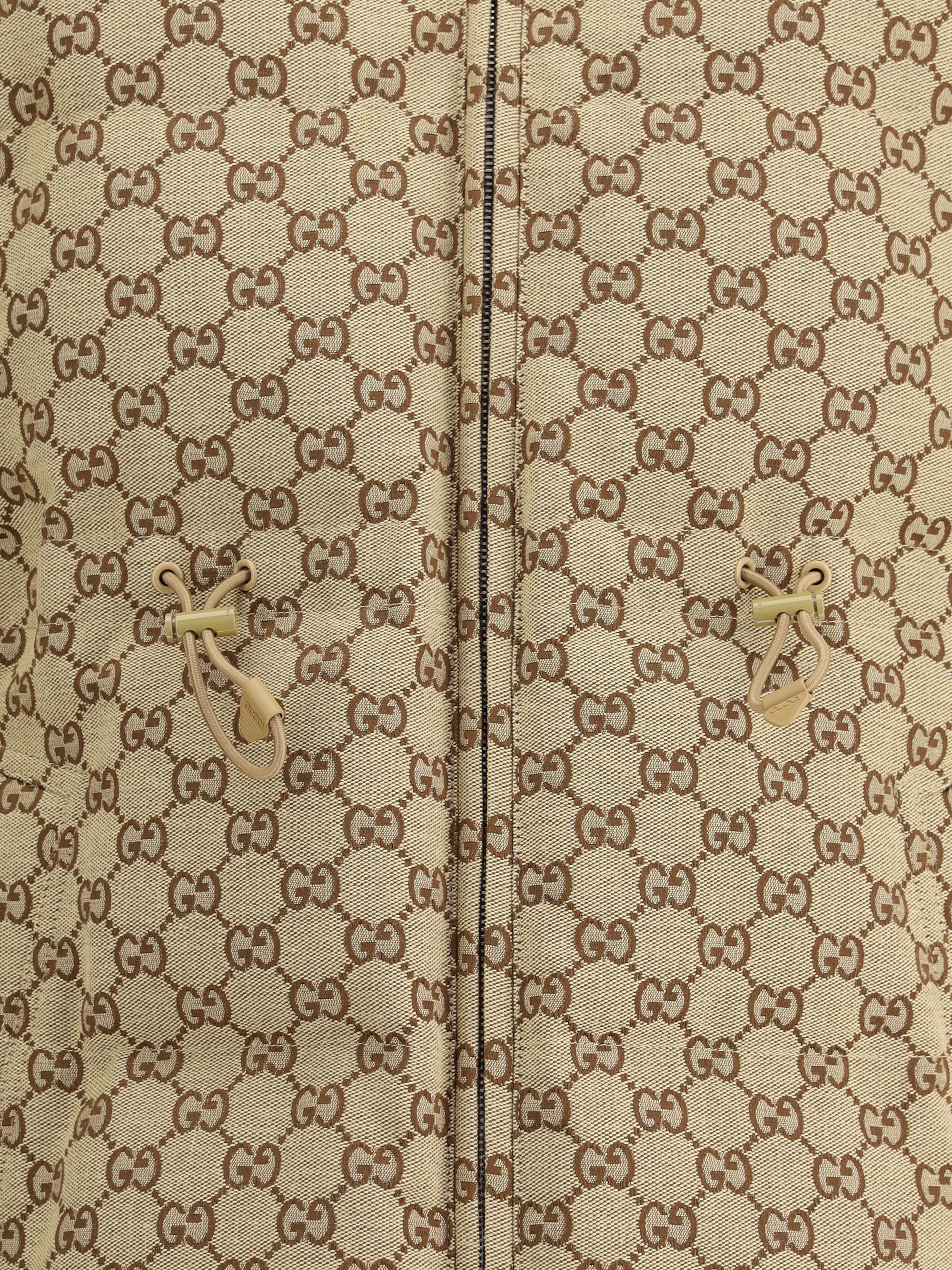 GUCCI 42 fabric bomber jacket