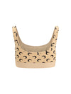 moon recycled jersey sports bra