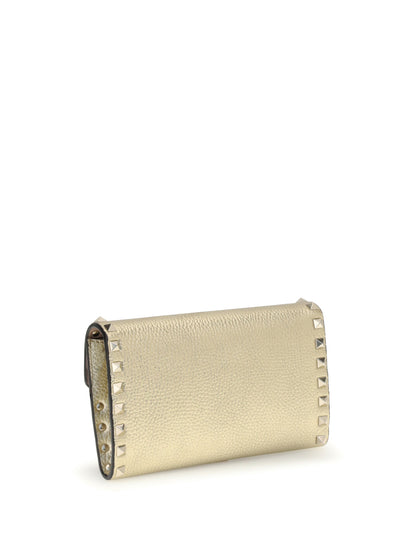 rockstud chain wallet