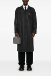 single-breasted cashmere coat
