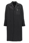 single-breasted cashmere coat