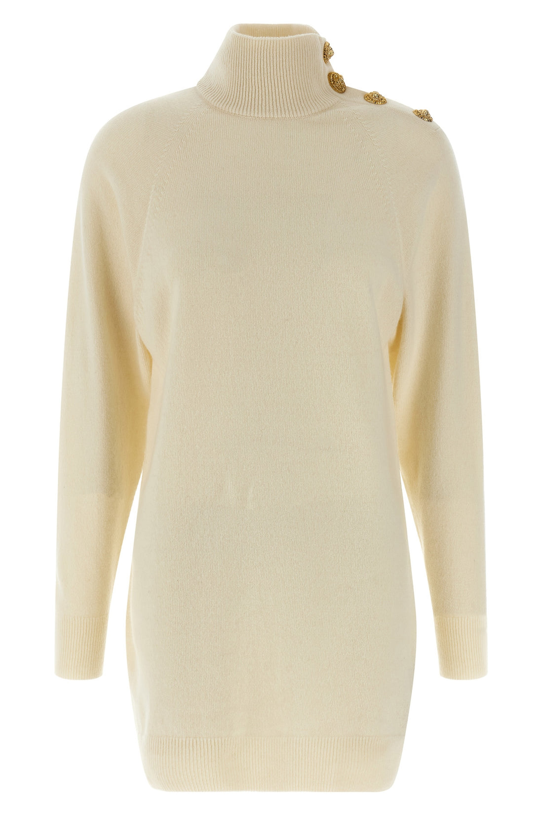 BALMAIN 40 wool and cashmere mini dress