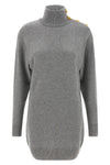 wool and cashmere mini dress